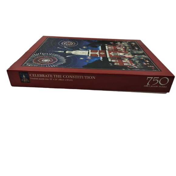 Bits and Pieces Celebrate The Constitution 750 piece Complete Jigsaw Puzzle - Picture 7 of 9